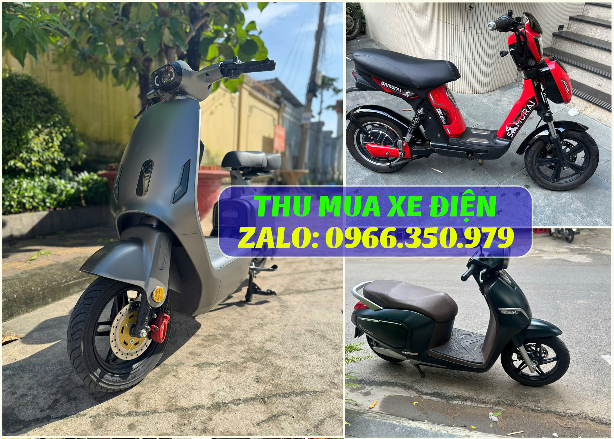 Thu mua xe điện cũ tại HCM & Bình Dương